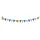 Amscan Partykette Dinosaurier 180 cm Blau