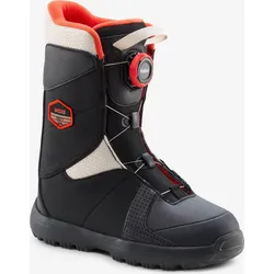 Snowboard Boots Kinder Schnellschnürsystem - Indy 500 JR S schwarz/rot schwarz|beige|rot 36