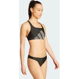 adidas Bustier-Bikini Damen Schwarz 38 Cup C