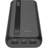 Cellular Line Power Bank 20000 Black