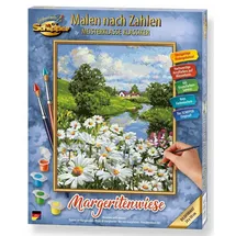 Malen nach Zahlen Margeritenwiese 1 St. grün