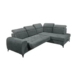 Sofa.de Ecksofa Rockdale ¦ grau ¦ Maße (cm): B: 282 H: 90 T: 200.0