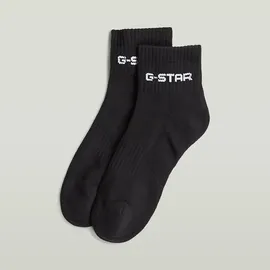 G-Star GROVE Sneakersocken 3er Pack Schwarz 44-47