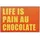 Kare DESIGN Wandbild 60 x 40 cm Pain Au Chocolate 56788 Orange