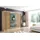 altdecor Schiebetürenschrank 250 x 215 x 61 cm Sonoma Eiche/Bronze