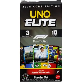 Mattel UNO Elite Formula 1 Booster-Set
