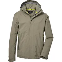 KILLTEC Herren Funktionsjacke/Outdoorjacke mit abzippbarer Kapuze KOS 53 MN JCKT, sage, 3XL,