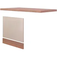 Flex-Well Geräteumbauschrank Geschirrspülerfront 110 x 85 x 60 cm Kaschmir