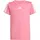 adidas JG TR-ES 3S TEE PNKFUS/WHITE 128