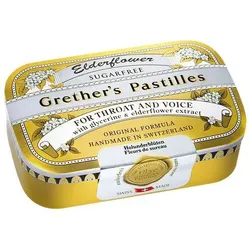 Grethers Elderflower Zuckerfrei 110 G
