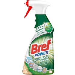 Sidol Bref Power Kunststoff Reiniger, Ammoniak-Pflege für alle Kunststoff-Oberflächen im Outdoor-Bereich, 500 ml - Sprühflasche