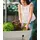 Gusta Garden Hochbeet Sammy Salad 79 x 37,5 x 95 cm Hellgrau
