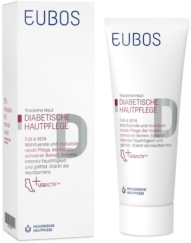 Eubos® MED Diabetes Haut Spezial Fuß & Bein Multi Activ Creme 100 ml Unisex 100 ml Creme