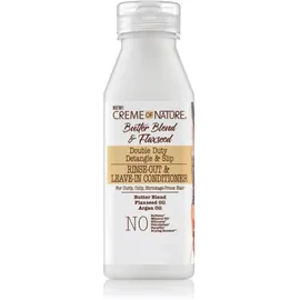 Creme of Nature Creme of Nature, Rinse/Leave-In Conditioner, zum Ausspülen oder Leave-in, Behandlung für lockiges, krauses und Afro Haar, frei von Sulfaten und Silikon, 354ml