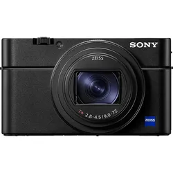 SONY RX100M7A Digitalkamera Schwarz, 8x opt. Zoom, Xtra Fine/TFT-LCD, WLAN