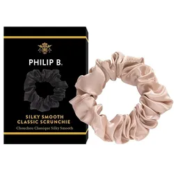 Philip B. Classic Champagne Scrunchie Haarschmuck