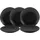 Spetebo Kuchenteller 21 cm schwarz 6er Set