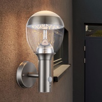 Außenleuchte Hauswandlampe Bewegungsmelder Wandlampe LED Edelstahl Fassadenlampe