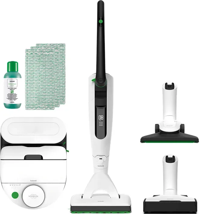 Vorwerk Kobold VK7 Akku-Staubsauger & Saugwischer & Saugroboter inkl. Hartbodendüse