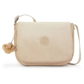 Kipling Basic Plus Earthbeat Umhängetasche 30 cm beige