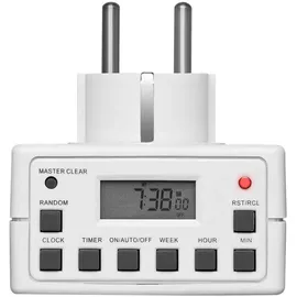 goobay Digitale Zeitschaltuhr, 3 Stück,