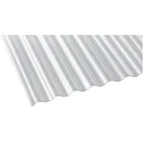 Scobalit Gutta Polycarbonat-Wellplatte Sinus 76/18 450 x 90 cm 1,4 mm klar