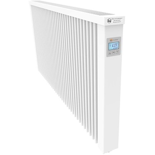 AeroFlow Elektroheizung MAXI 2450 mit Schamottekern app-ready FlexiSmart-Displayregler (Android + iOS) elektrische Zusatzheizung, Nachtspeicher Ersatz, Elektroheizkörper-Heizgerät