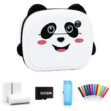 Gsrimgratoe -Kamera-Zubehör für Sofortdruck, Fotokamera mit Thermodruck, Kinder, Digitalkamera, WLAN, Mädchen, Spielzeug, Kinder, Videokamera HD 1080P