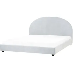 Wasserbett Stoff VAUCLUSE 180 x 200 cm Hellblau