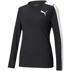 PUMA Cross The Line Training Sweatshirt Damen PUMA black/PUMA white XXL