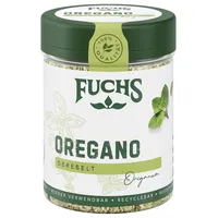 Fuchs Gewürze - Oregano gerebelt - herbes Aroma für Pizza, Pasta, Saucen und mediterranes Gemüse - natürliche Zutaten - 9 g in wiederverwendbarer, recyclebarer Dose