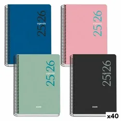 Tagesordnung DOHE ESENCIAL A5 150 x 210 mm 2025-2026 (40 Stück)