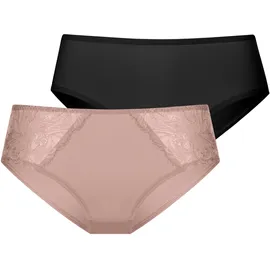 DORINA Hipster 2 St. Schwarz/Pink M