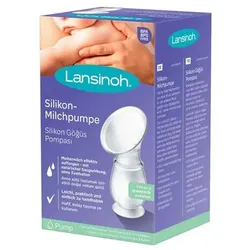 Lansinoh Silikon-Milchpumpe / Muttermilchauffänger