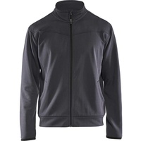 Blåkläder Sweatjacke mit Reissverschlusss, Mittelgrau/Schwarz, Größe XL