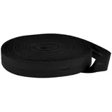 maDDma Schrägband Baumwolle schwarz 25 m x 1,4 cm