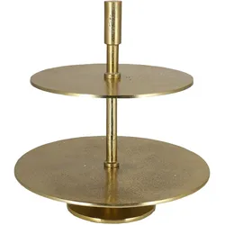 VOSTEEN 1 Stück Etagere - eleganter Servierständer aus Metall - Vintage Kuchenständer, Cupcake Halter, stilvolles Küchenaccessoire