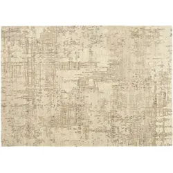 Teppich OCI DIE TEPPICHMARKE "RAW SIRA", beige (natur), B:140cm H:6mm L:200cm, Schurwolle, Teppiche, Wohnzimmer