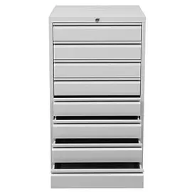 Gürkan Schubladenschrank 53 x 43 x 98 cm grau