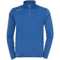 Uhlsport Essential 1/4 Zip Trainingspullover Azurblau/Weiß 140
