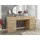 Mirjan24 Schreibtisch / Schminktisch Tireno Bis, Schlafzimmer Kosmetiktisch mit neun Schubladen, Goldfarben Aluminiumgriffe (Farbe: Eiche Cremona) - Braun