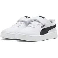 Puma Court Classic Clean Sneakers Kinder PUMA schwarz|weiß 34.5,