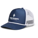 Black Diamond Flat Bill Trucker Kappe blau/weiß Einheitsgröße