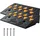 Vevor 2xSchwellenrampe Vollgummi Türschwellenrampe Max. Tragfähigkeit bis zu 15Tonnen Bordsteinrampe 50x32x11cm Rollstuhlrampe Auffahrrampe Gummirampe ideal für unebenen Boden Bordsteinkanten