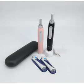 Oral-B iO Series 3n Matt Black/Blush Pink + Reiseetui mit 2. Handstück