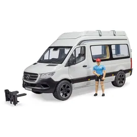 Bruder 02672 - Sprinter Camper mit Fahrer weiß 1:16
