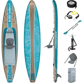 BESTWAY SUP Board Set Touring 381 x 79 x 15 cm blau