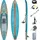 BESTWAY SUP Board Set Touring 381 x 79 x 15 cm blau
