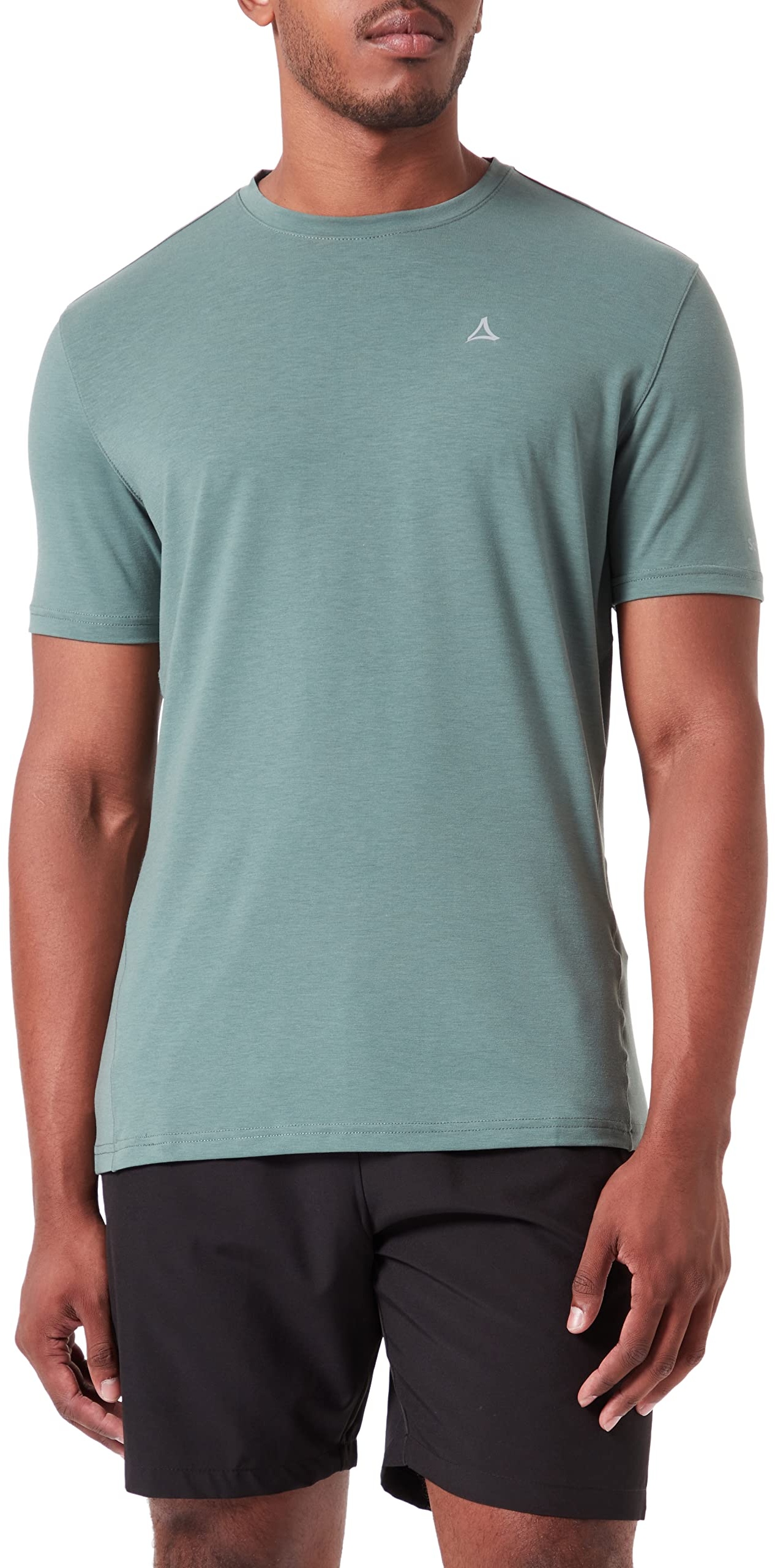Schöffel Herren T Shirt Osby M, kühlendes Funktionsshirt aus nachhaltigem Material, schnelltrocknendes Wandershirt mit hohem Tragekomfort