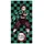 Cerdá Demon Slayer Handtuch 70 x 140 cm Grün/Schwarz